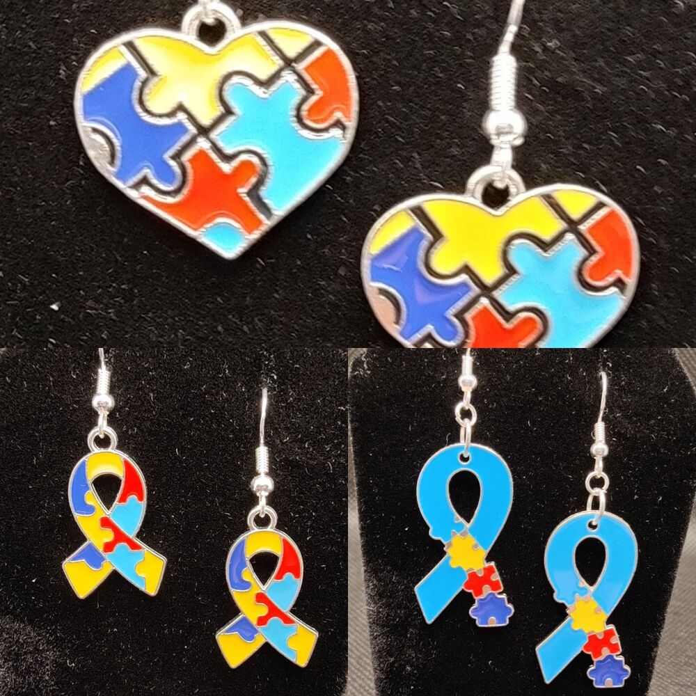 Autism Awareness Earrings